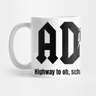 ADHS Eichhörnchen Lustiges T-Shirt Design Mug